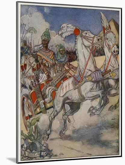And the Egyptian Army Set Out-Tony Sarg-Mounted Giclee Print