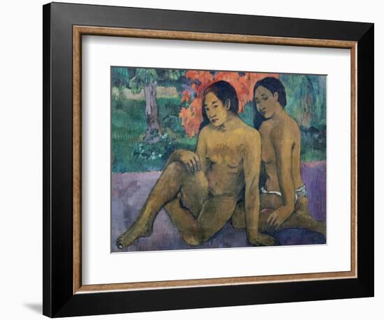 And the Gold of Their Bodies, 1901-Paul Gauguin-Framed Giclee Print