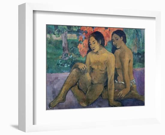 And the Gold of Their Bodies, 1901-Paul Gauguin-Framed Giclee Print