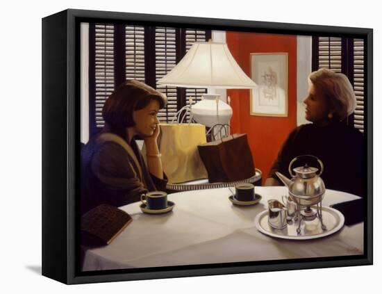 And Then She Said-Dale Kennington-Framed Premier Image Canvas