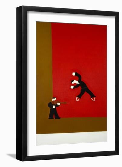 And, Then, that Moment Happened, 2007 (Oil on Linen)-Cristina Rodriguez-Framed Giclee Print