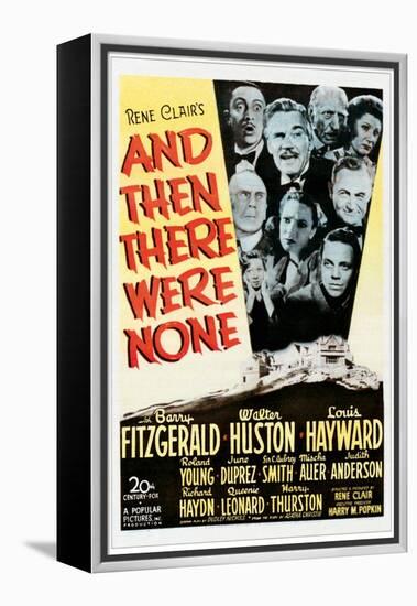 And Then There Were None, 1945-null-Framed Stretched Canvas