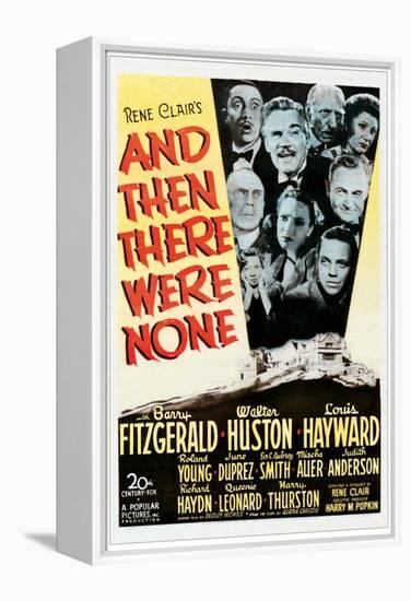 And Then There Were None, 1945-null-Framed Stretched Canvas