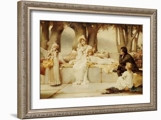 And They Lived Happily Ever After, 1894-John Brett-Framed Giclee Print
