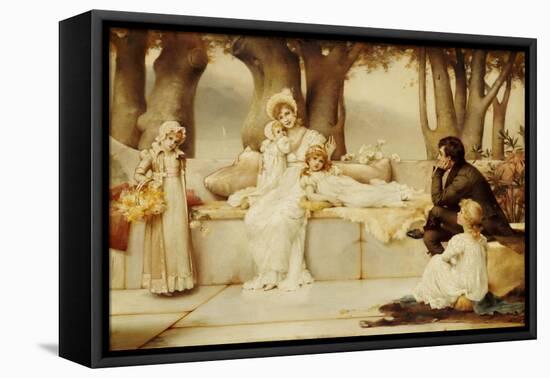 And They Lived Happily Ever After, 1894-John Brett-Framed Premier Image Canvas