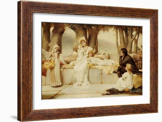 And They Lived Happily Ever After, 1894-John Brett-Framed Giclee Print