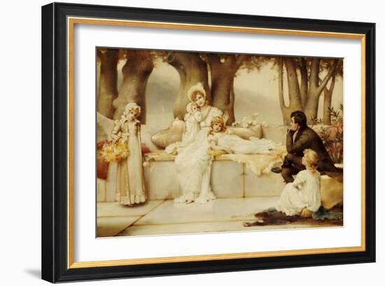 And They Lived Happily Ever After, 1894-John Brett-Framed Giclee Print