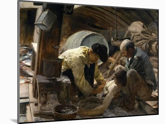And They Still Say Fish are Expensive!, 1894-Joaquín Sorolla y Bastida-Mounted Giclee Print