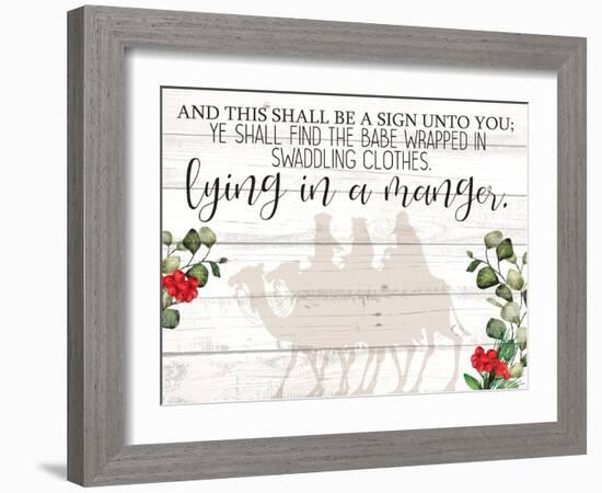 And this Shall Be-Kim Allen-Framed Art Print