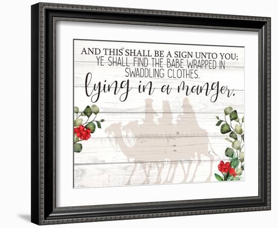 And this Shall Be-Kim Allen-Framed Art Print