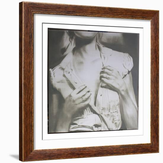 And What About You?-János Huszti-Framed Art Print