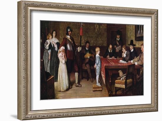 And When Did You Last See Your Father?, 1878-William Frederick Yeames-Framed Giclee Print