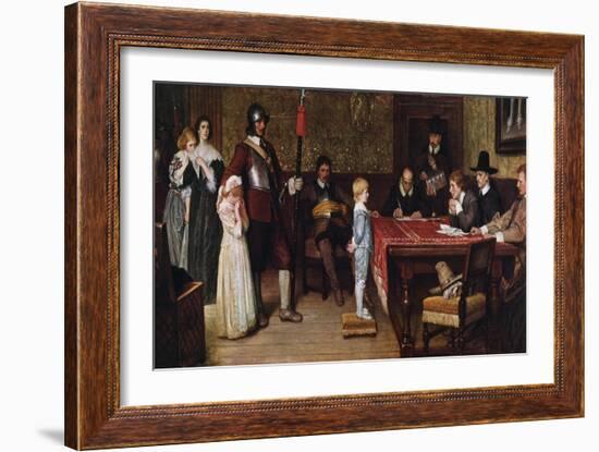 And When Did You Last See Your Father?, 1878-William Frederick Yeames-Framed Giclee Print