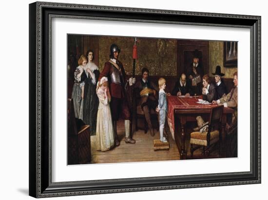 And When Did You Last See Your Father?, 1878-William Frederick Yeames-Framed Giclee Print