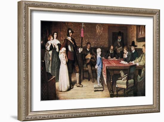 And When Did You Last See Your Father?, 1878-William Frederick Yeames-Framed Giclee Print