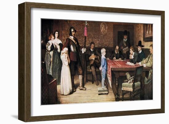 And When Did You Last See Your Father?, 1878-William Frederick Yeames-Framed Giclee Print