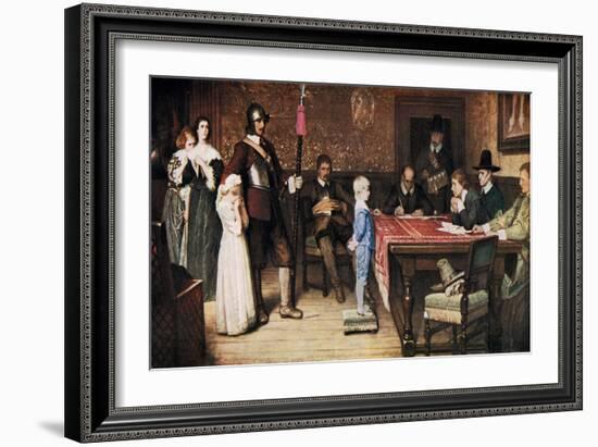 And When Did You Last See Your Father?, 1878-William Frederick Yeames-Framed Giclee Print