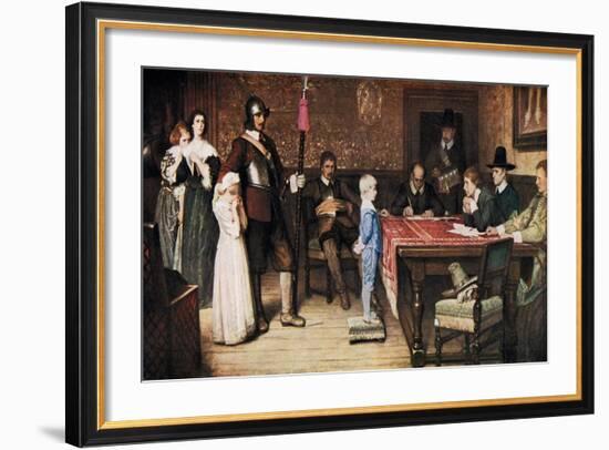 And When Did You Last See Your Father?, 1878-William Frederick Yeames-Framed Giclee Print