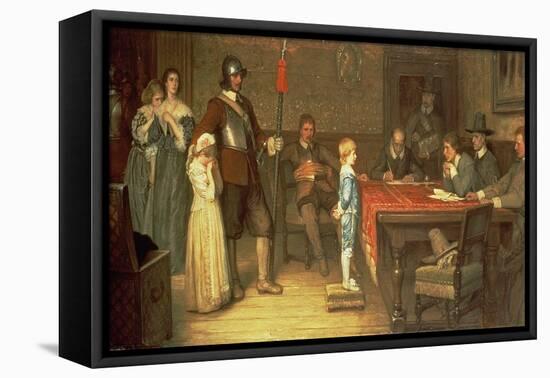 And When Did You Last See Your Father?, 1878-William Frederick Yeames-Framed Premier Image Canvas