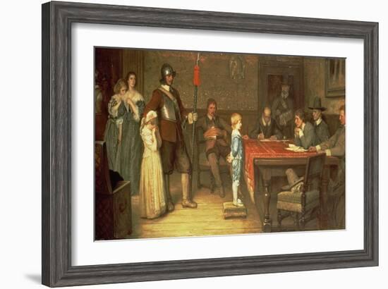 And When Did You Last See Your Father?, 1878-William Frederick Yeames-Framed Giclee Print