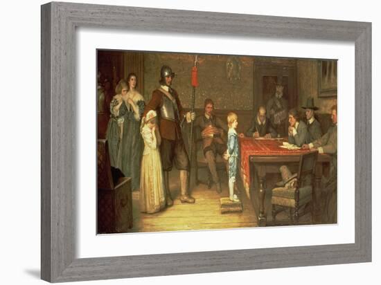 And When Did You Last See Your Father?, 1878-William Frederick Yeames-Framed Giclee Print