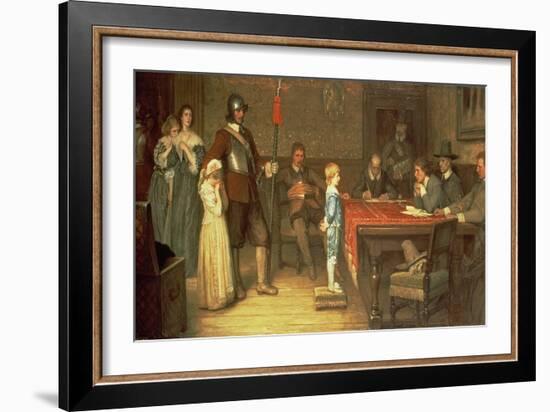 And When Did You Last See Your Father?, 1878-William Frederick Yeames-Framed Giclee Print