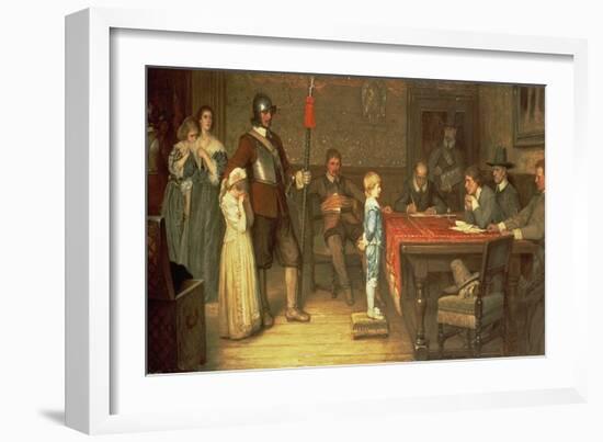 And When Did You Last See Your Father?, 1878-William Frederick Yeames-Framed Giclee Print