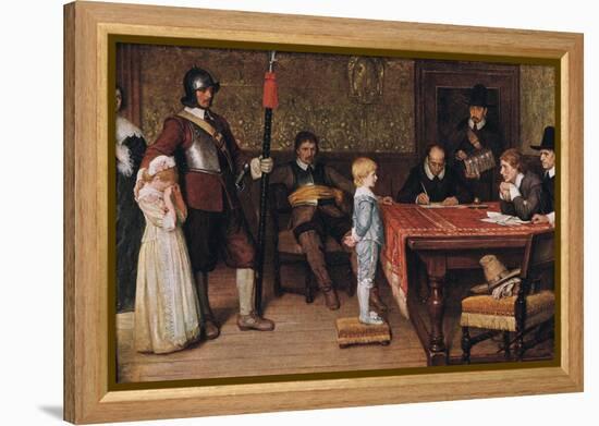 And When Did You Last See Your Father?-William Frederick Yeames-Framed Premier Image Canvas