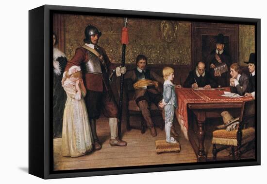 And When Did You Last See Your Father?-William Frederick Yeames-Framed Premier Image Canvas