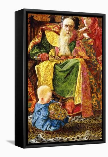 And Who Knoweth Whether He Shall Be Wise Man or a Fool, 1901-John Byam Liston Shaw-Framed Premier Image Canvas