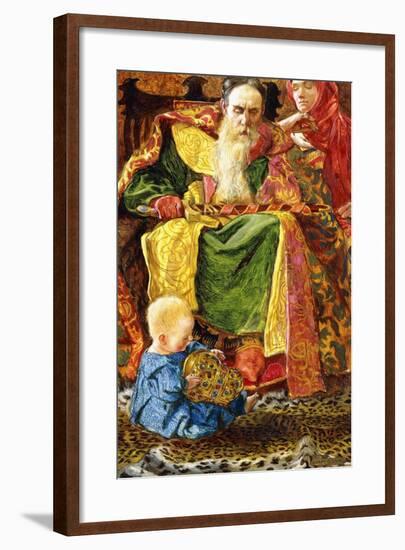 And Who Knoweth Whether He Shall Be Wise Man or a Fool, 1901-John Byam Liston Shaw-Framed Giclee Print