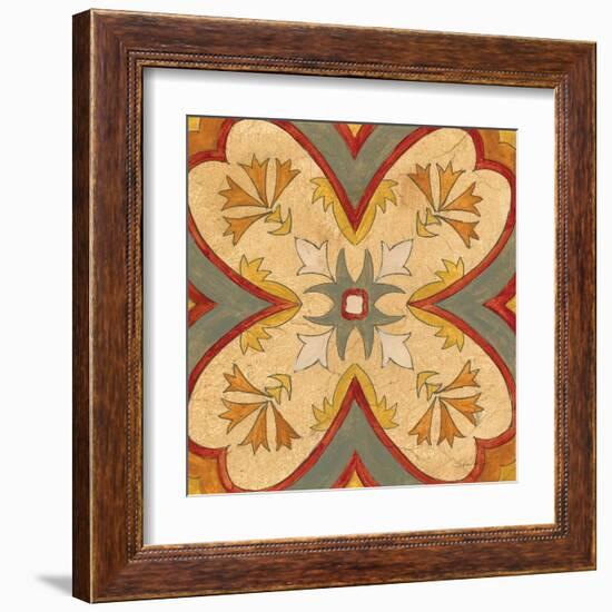 Andalucia Tiles H Color-Silvia Vassileva-Framed Art Print