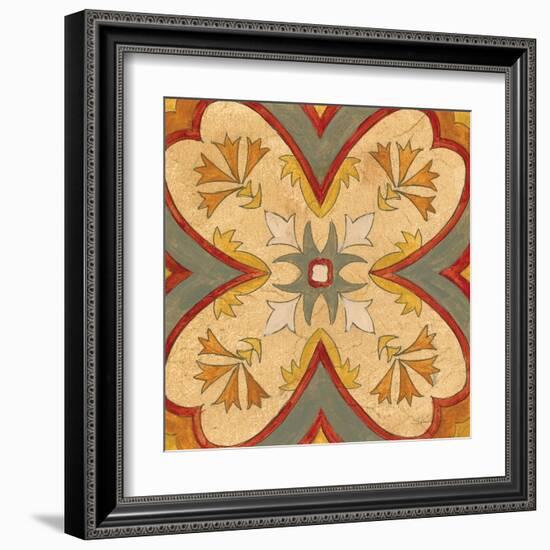 Andalucia Tiles H Color-Silvia Vassileva-Framed Art Print