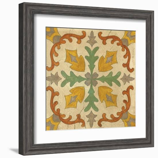 Andalucia Tiles I Color-Silvia Vassileva-Framed Art Print