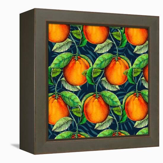 Andalucian Oranges, 2017-Andrew Watson-Framed Premier Image Canvas