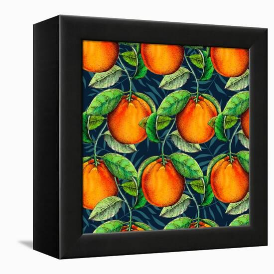 Andalucian Oranges, 2017-Andrew Watson-Framed Premier Image Canvas