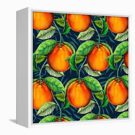 Andalucian Oranges, 2017-Andrew Watson-Framed Premier Image Canvas