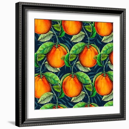 Andalucian Oranges, 2017-Andrew Watson-Framed Giclee Print
