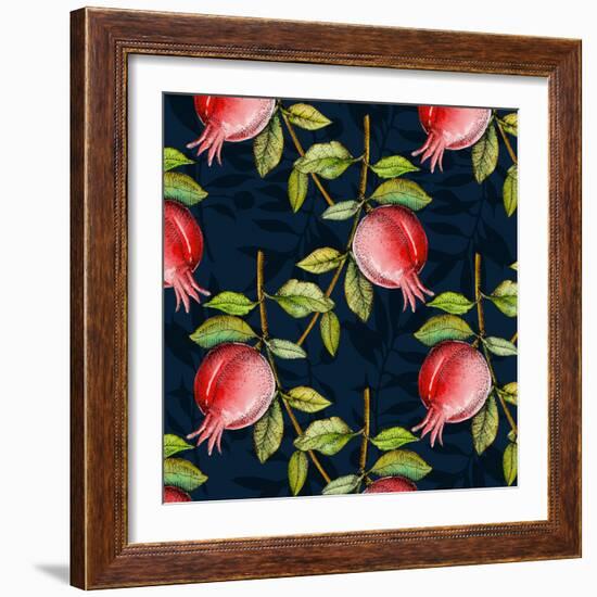 Andalucian Pomegranites, 2017-Andrew Watson-Framed Giclee Print