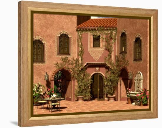 Andalusian Impression-Atelier Sommerland-Framed Stretched Canvas