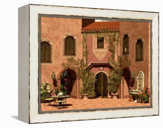 Andalusian Impression-Atelier Sommerland-Framed Stretched Canvas