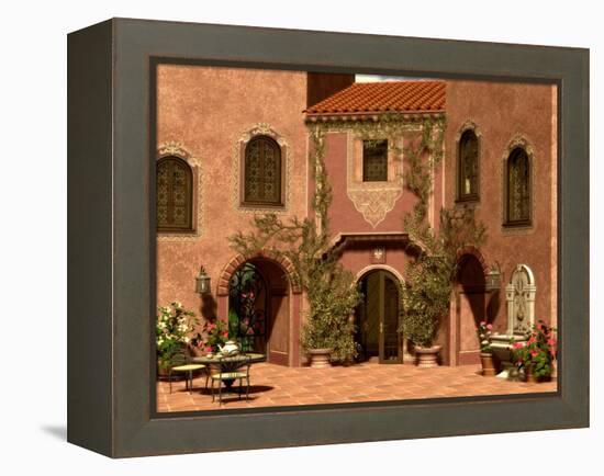 Andalusian Impression-Atelier Sommerland-Framed Stretched Canvas