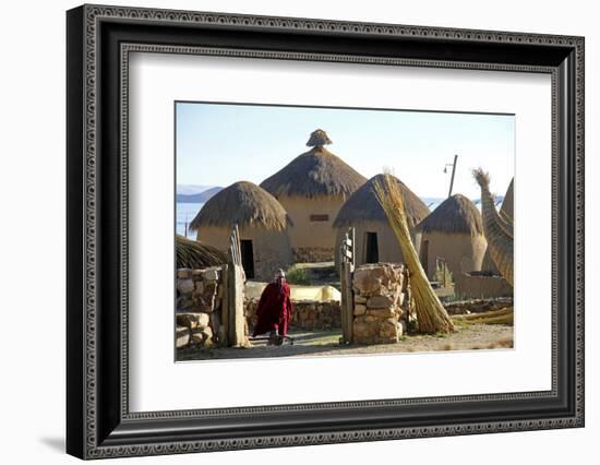 Andean Eco-Village Inca Utama, Lake Titicaca, Huatajata, Bolivia-Kymri Wilt-Framed Photographic Print