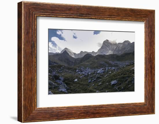 Andelsalm in the Lazinser Valley, Evening Mood-Rolf Roeckl-Framed Photographic Print