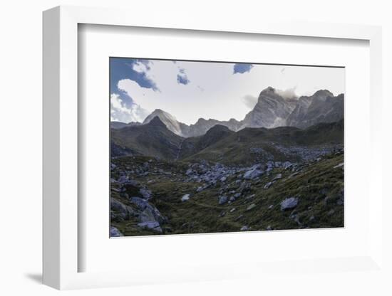 Andelsalm in the Lazinser Valley, Evening Mood-Rolf Roeckl-Framed Photographic Print