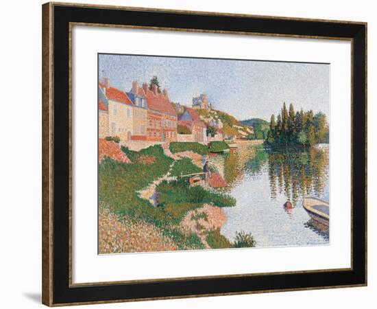 Andelys-Paul Signac-Framed Art Print