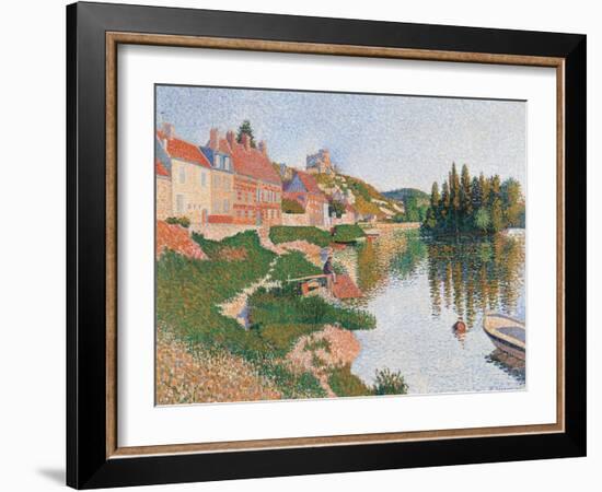 Andelys-Paul Signac-Framed Art Print