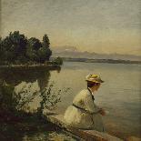 Near Leoni on Lake Starnberg-Anders Andersen-Lundby-Giclee Print