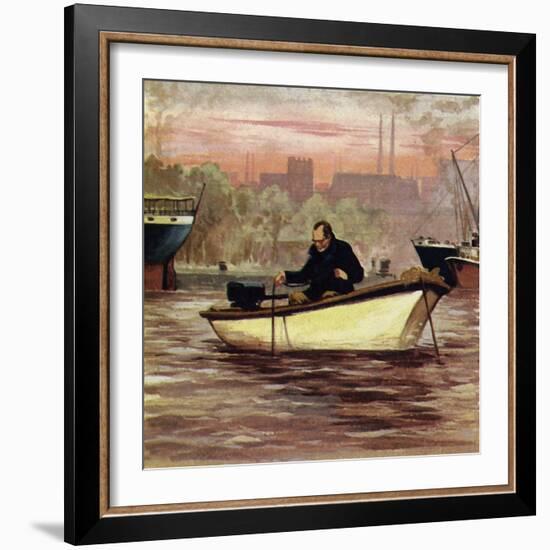Anders Franzen Decided to Find the Lost Ship-Alberto Salinas-Framed Giclee Print