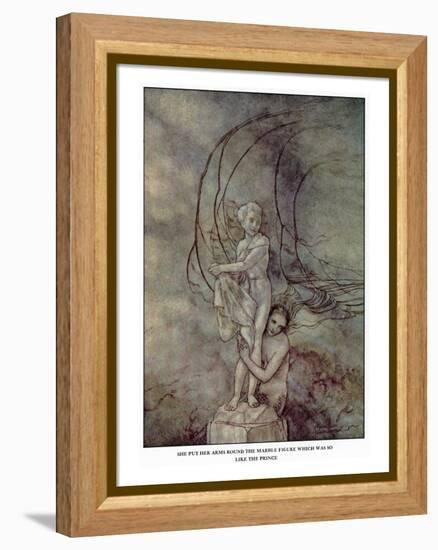 Andersen: Little Mermaid-Arthur Rackham-Framed Premier Image Canvas